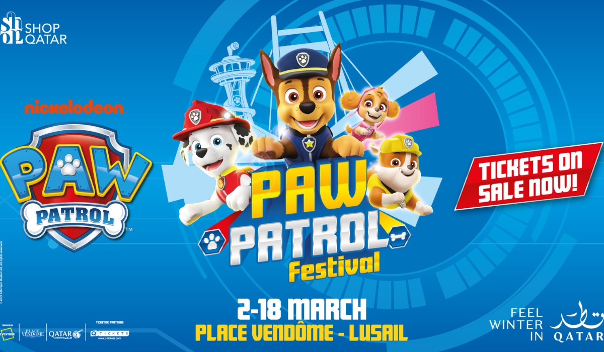 PUP HEROES EN-ROUTE TO PATROL QATAR